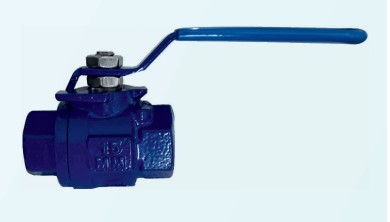 screwed-end-single-piece-design-cast-iron-ball-valve-32-mm