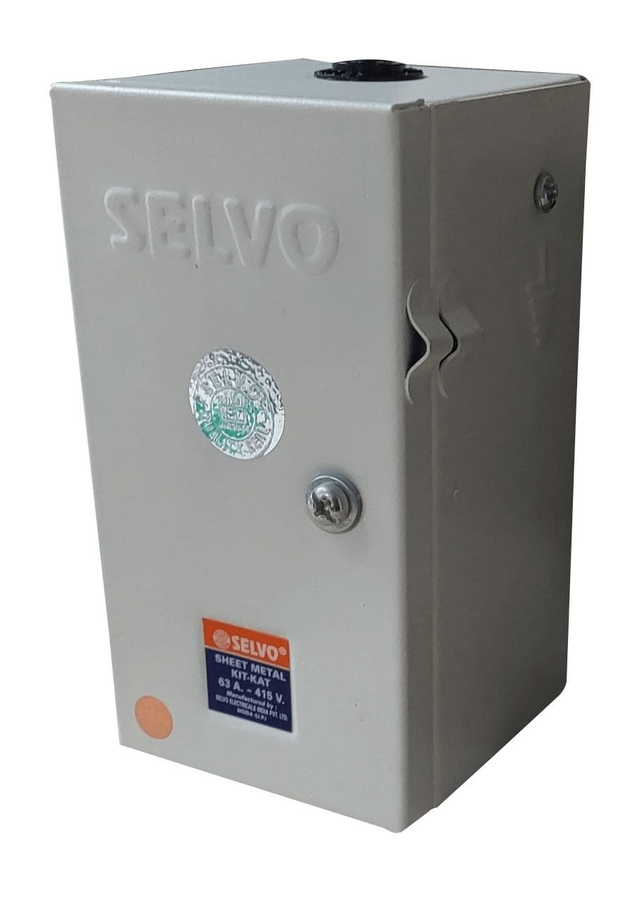 selvo-100a-sheet-metal-enclosure-with-kitkat-fuse-sel031