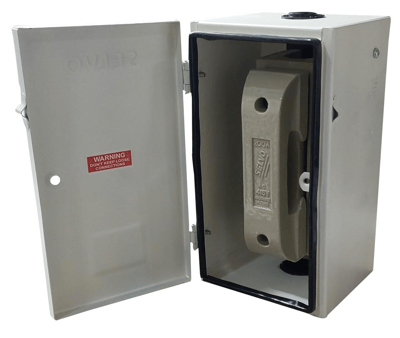 selvo-200a-sheet-metal-enclosure-with-kitkat-fuse-sel032