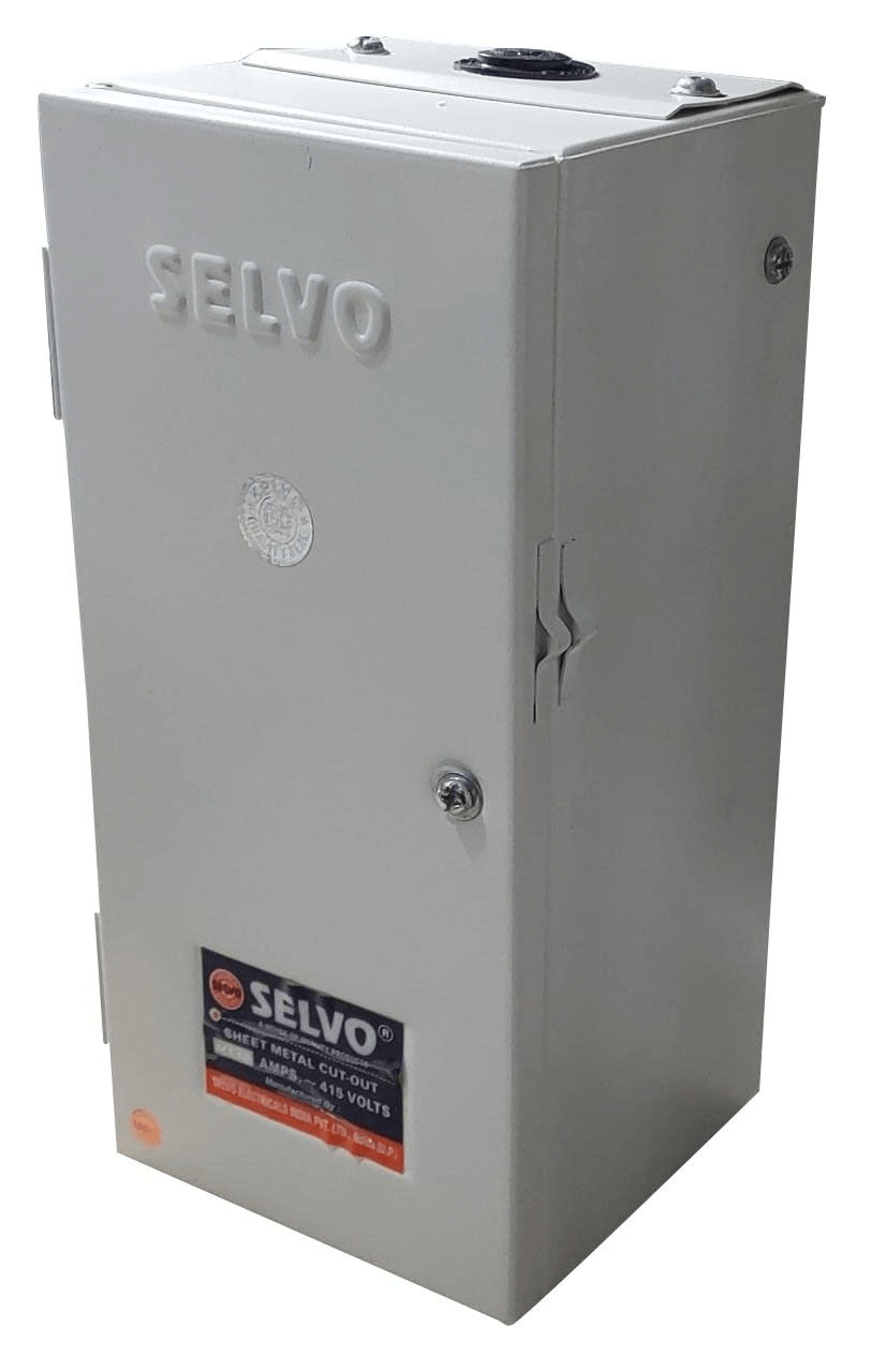 selvo-300a-sheet-metal-enclosure-with-kitkat-fuse-sel033
