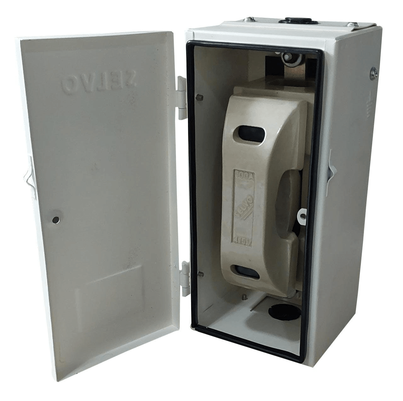selvo-500a-sheet-metal-enclosure-with-kitkat-fuse-sel034