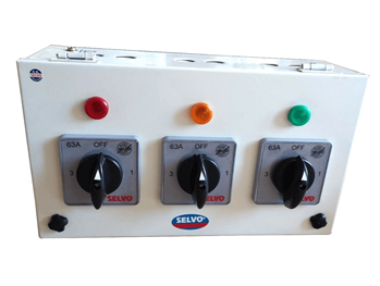 selvo-63a-three-phase-neutral-tpn-phase-selector-enclosure-with-1-pole-3-ways-rotary-switches-fitted-and-duly-wired-gselspn11077