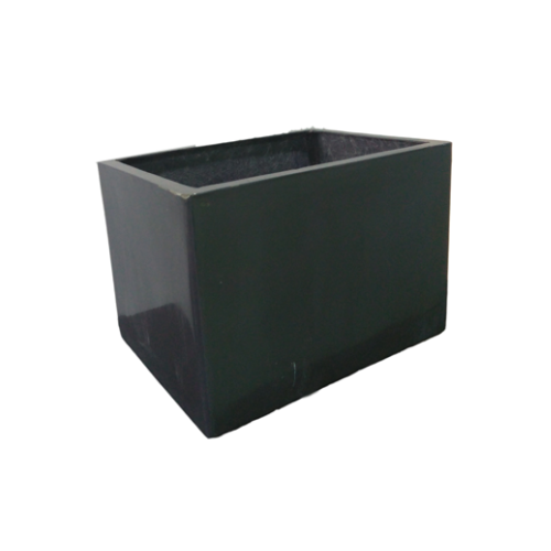 square-black-planter-box