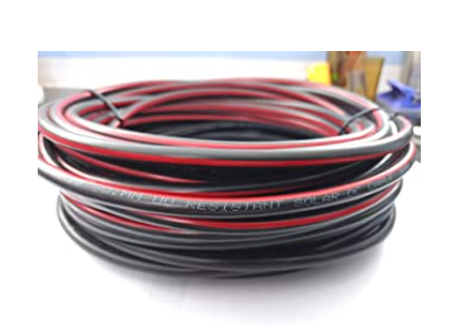 sunrise-solartech-services-10-sq-mm-dc-wire-30-meter-double-pvc-tin-plated-copper-cable-with-60amp-mc4-connector