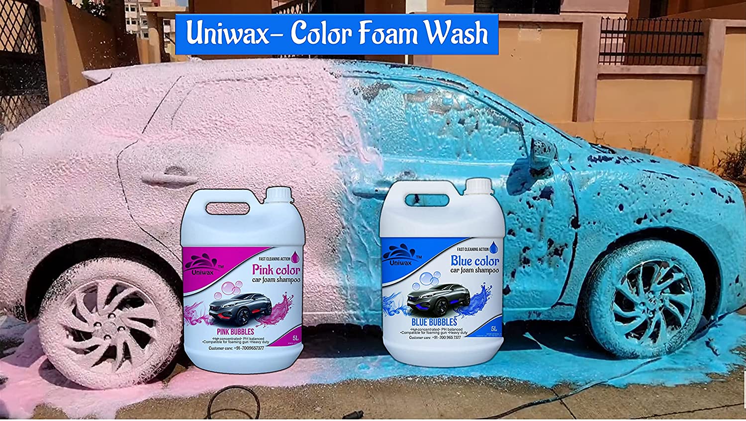 uniwax-color-foam-blue-green-pink-orange-1-kg-x-4