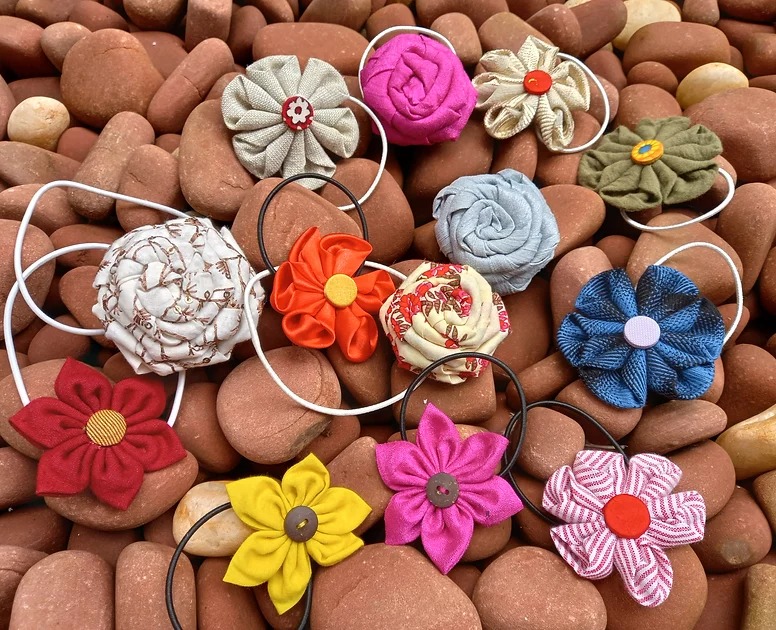 upcycled-fabric-flowers-pack-of-4