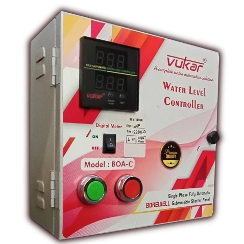vukar-single-phase-digital-water-level-controller-motor-starter-panel-board-0-5-power-with-dry-run-overload-voltage-protection-and-water-level-controller-with-sensor-boa-c1
